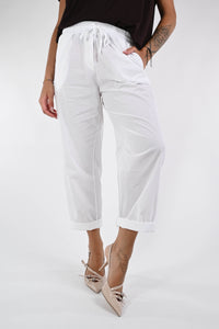 HAVEONE- PANTALONE COULISSE ART.PLF-N135 - LATTE