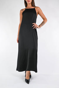 HAVEONE - ABITO SCOLLO DIETRO ART.AWG-N034 - NERO
