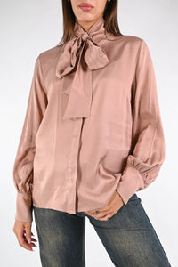 WU'SIDE - CAMICIA CON FIOCCO ART.25696 - CIPRIA