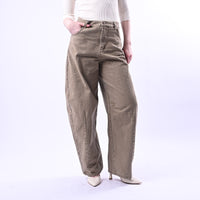 RECUPERO - PANTALONE BALLOON EDEN BULL DENIM ART.30463/B - ACID WASH CAMMELLO