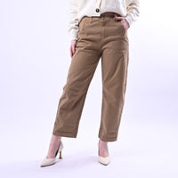 RECUPERO - PANTALONE BARREL BABY ELASTICO DIETRO ART.30325/B - BULL CAMMELLO