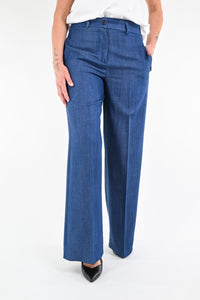 GOLD - PANTALONE EASY LYOCELL ART.17312/4568 - DENIM MEDIO