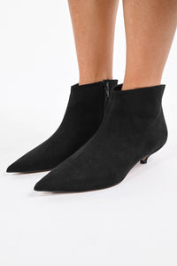 DIVINE FOLLIE - TRONCHETTO A PUNTA KITTEN HEELS ART.P300 - NERO
