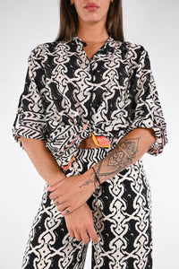 HAVEONE - CAMICIA COREANA CON NODO ART.CMA-N449 - FANTASIA ETNICA