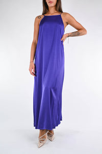 HAVEONE - ABITO SCOLLO DIETRO ART.AWG-N034 - VIOLA