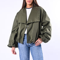 GOLD - BOMBER COLLO A SCIALLE ART.38070/4704 - MILITARE