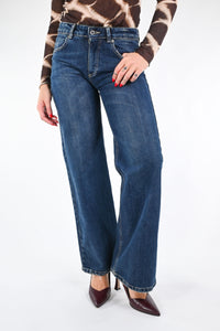 SOUVENIR - JEANS DRITTO FERMO ART.C38S0374 - DENIM SCURO