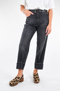 HAVEONE - JEANS MANDY ART.PLS-P018 - DENIM NERO