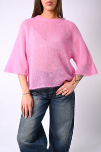 B LOVE - MAGLIA KID MOHAIR EXTRALIGHT ART.2505 - ROSA