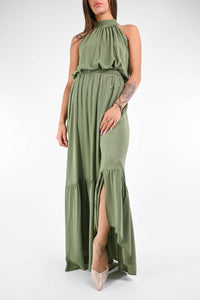 HAVEONE- COMPLETO TOP + GONNA LUNGA ART.HAD-N018 - MILITARE
