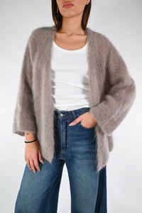 B LOVE - CARDIGAN OVER KID MOHAIR ART. HH24209 - FANGO