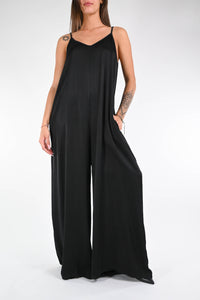 B LOVE - TUTA IN VISCOSA ART.202501 - NERO