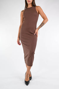 VICOLO - ABITO LUREX ART. UF0059 - MORO