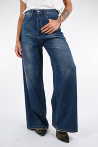 TENSIONE IN - JEANS SUPERPOCKET ART. GIUSY-RAY-BLU - LAVAGGIO BLU