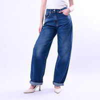 HAVEONE - JEANS STELLA BAGGY ART.PLS-Q043 - LAVAGGIO MEDIO