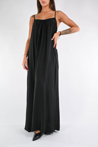 MOTEL - ABITO SATIN ART.C126A05Q - NERO