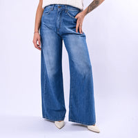 TENSIONE IN - JEANS SUPERPOCKET ART.GIUSI-AMX-DRK - LAVAGGIO MEDIO