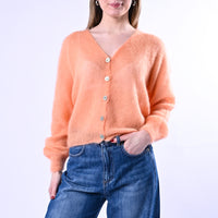 B LOVE - CARDIGAN KID MOHAIR EXTRALIGHT ART.2507 - PESCA