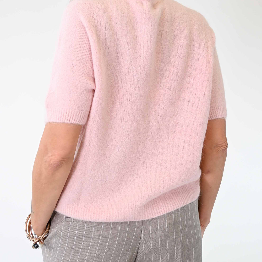 
                      
                        PULL MEZZA MANICA IN ALPACA COLOR ROSA
                      
                    