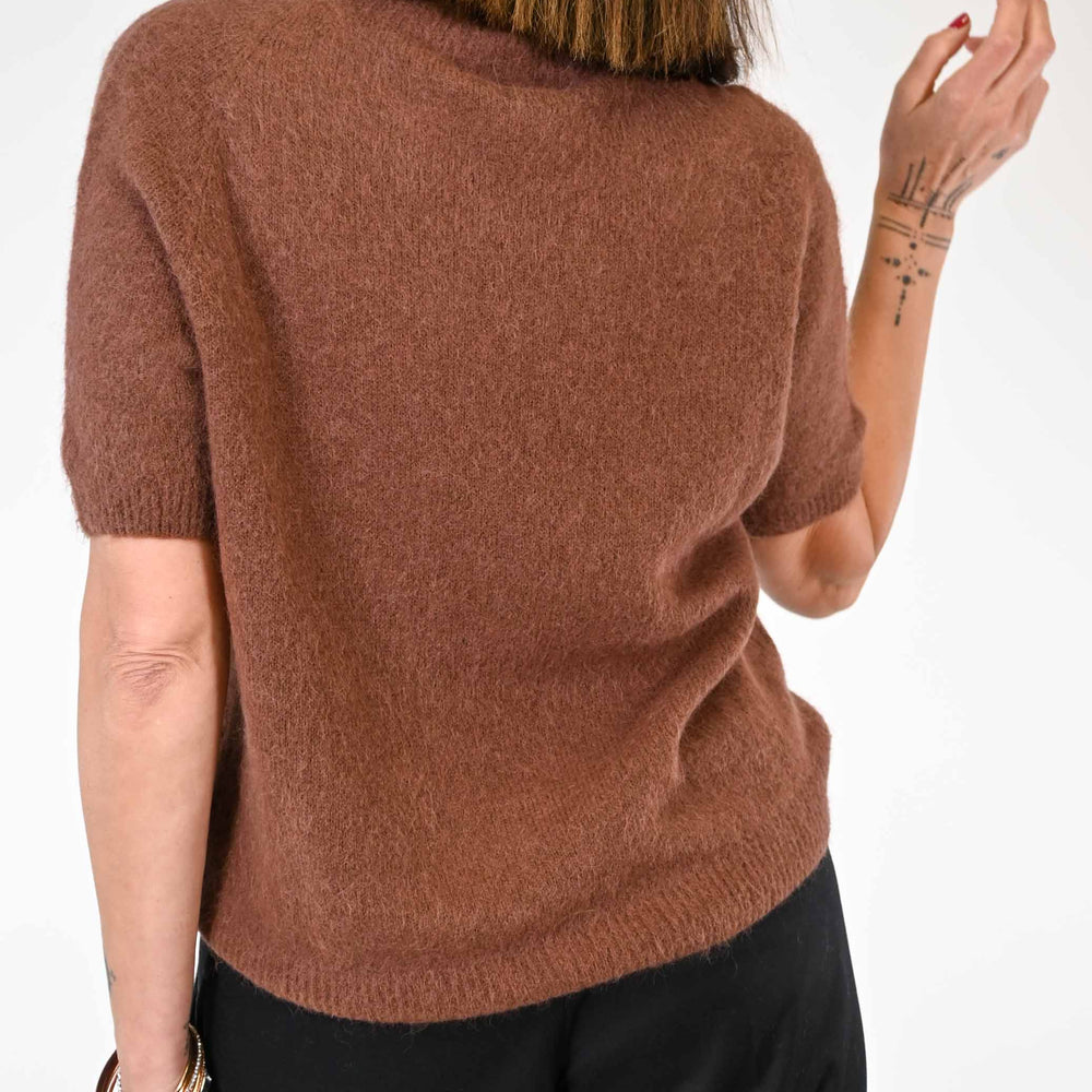 
                  
                    PULL MEZZA MANICA IN ALPACA COLOR BRUCIATO
                  
                