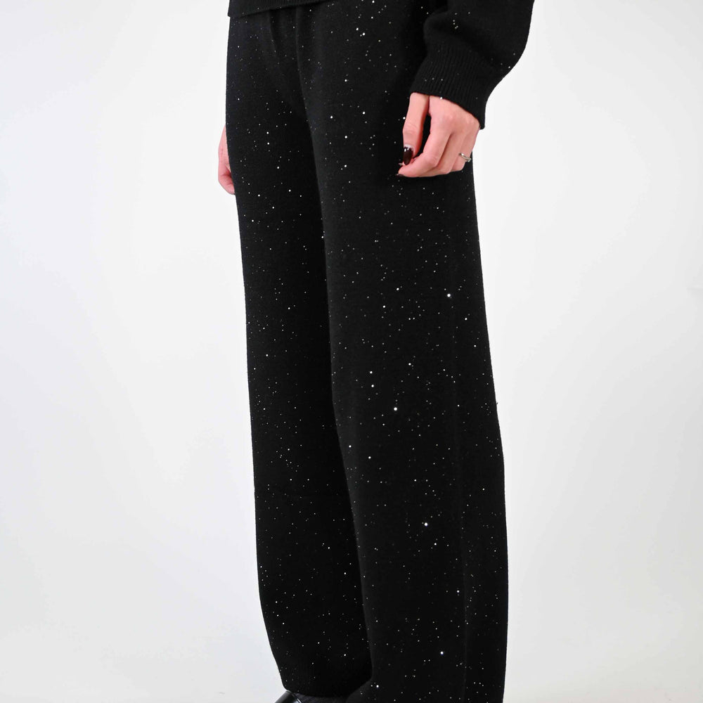 
                  
                    PANTALONE PALAZZO CON MICRO PAILLETTES NERO
                  
                