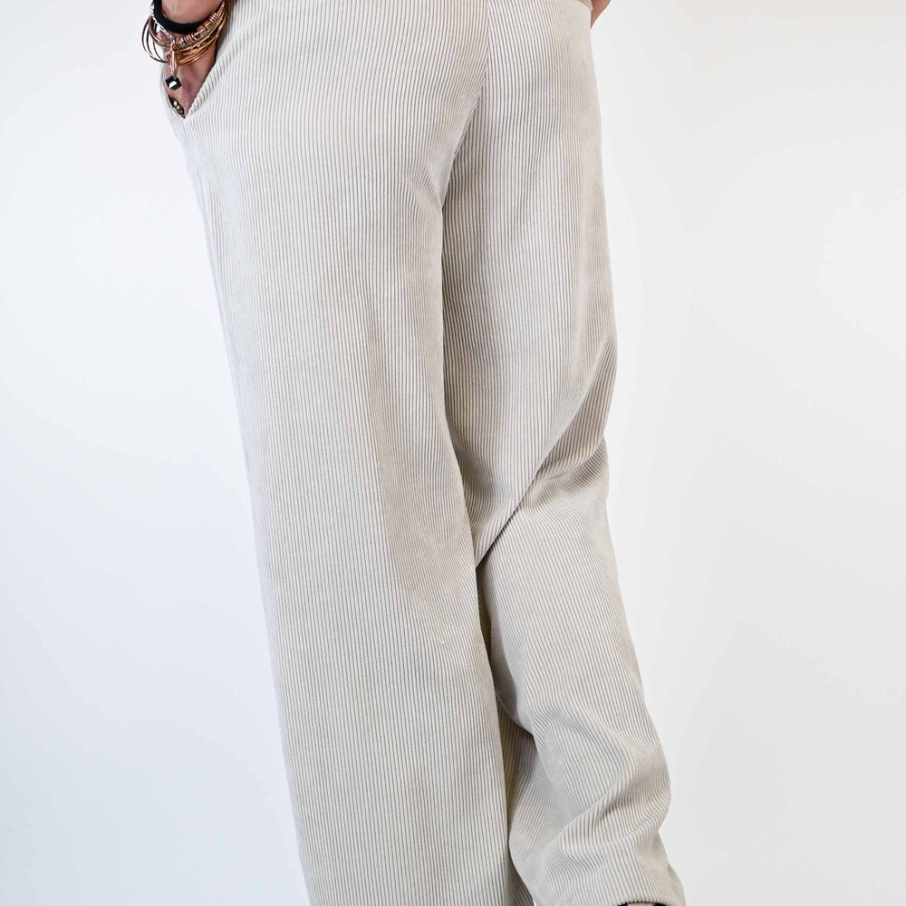 
                  
                    PANTALONE PALAZZO EASY IN VELLUTO A COSTE PANNA
                  
                