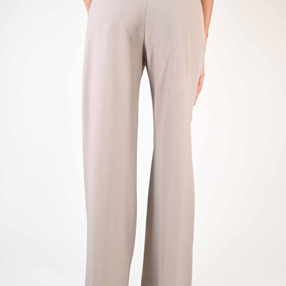 
                      
                        PANTALONE PALAZZO CON PENCE COLOR SABBIA
                      
                    