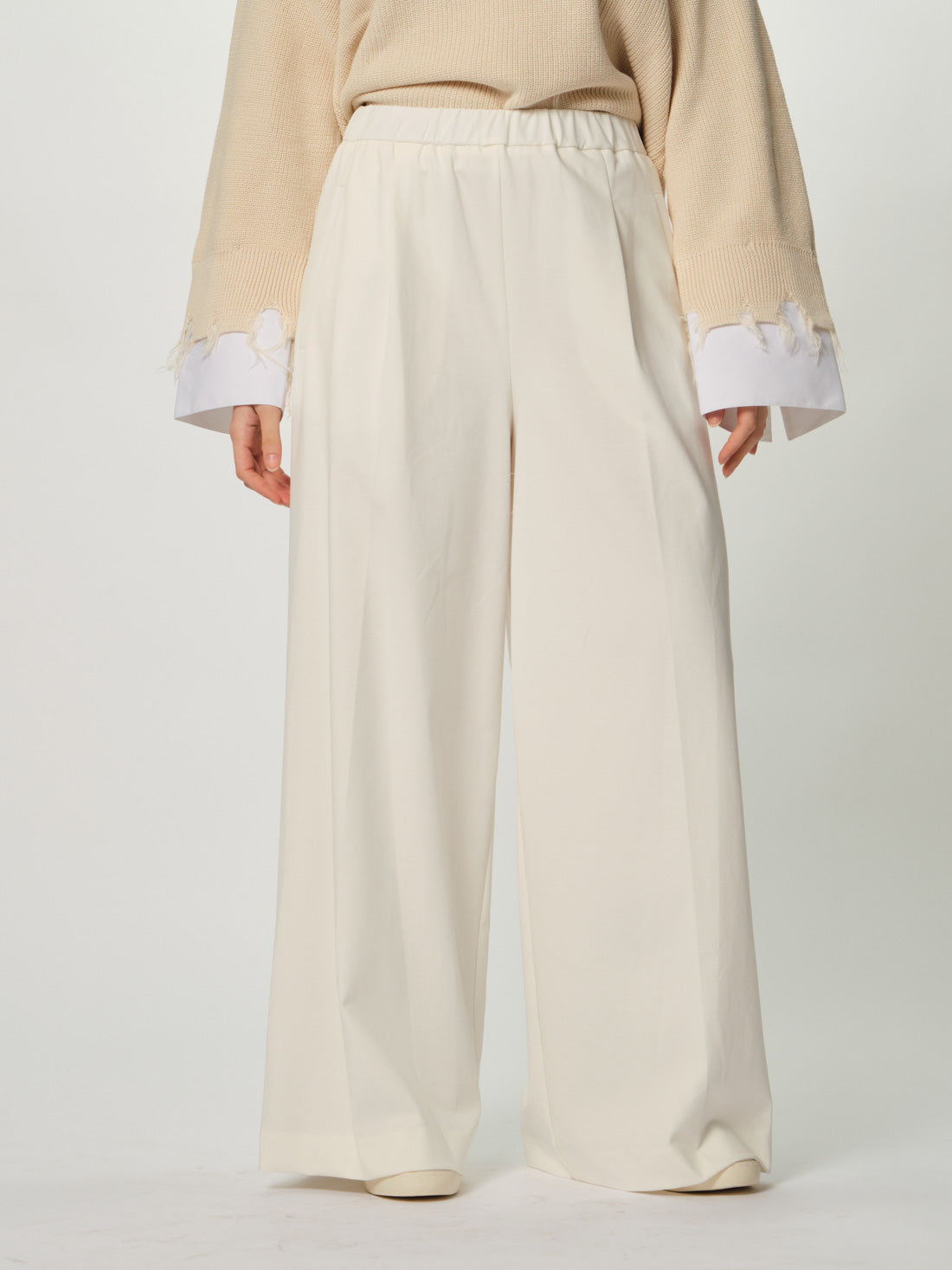 Pantalone palazzo Vicolo crema