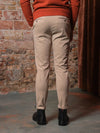 Pantalone slim Block-Eleven@11 beige